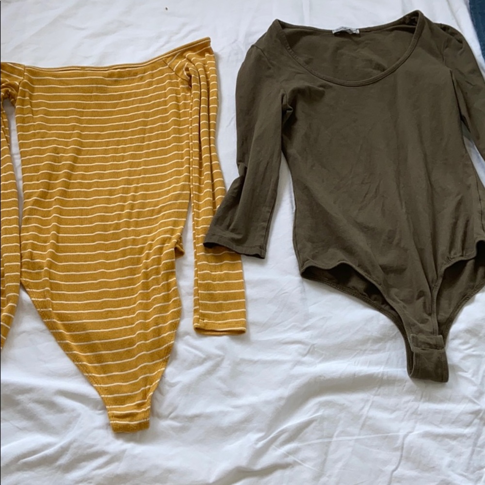 2 body suits gently used- 2 for $10